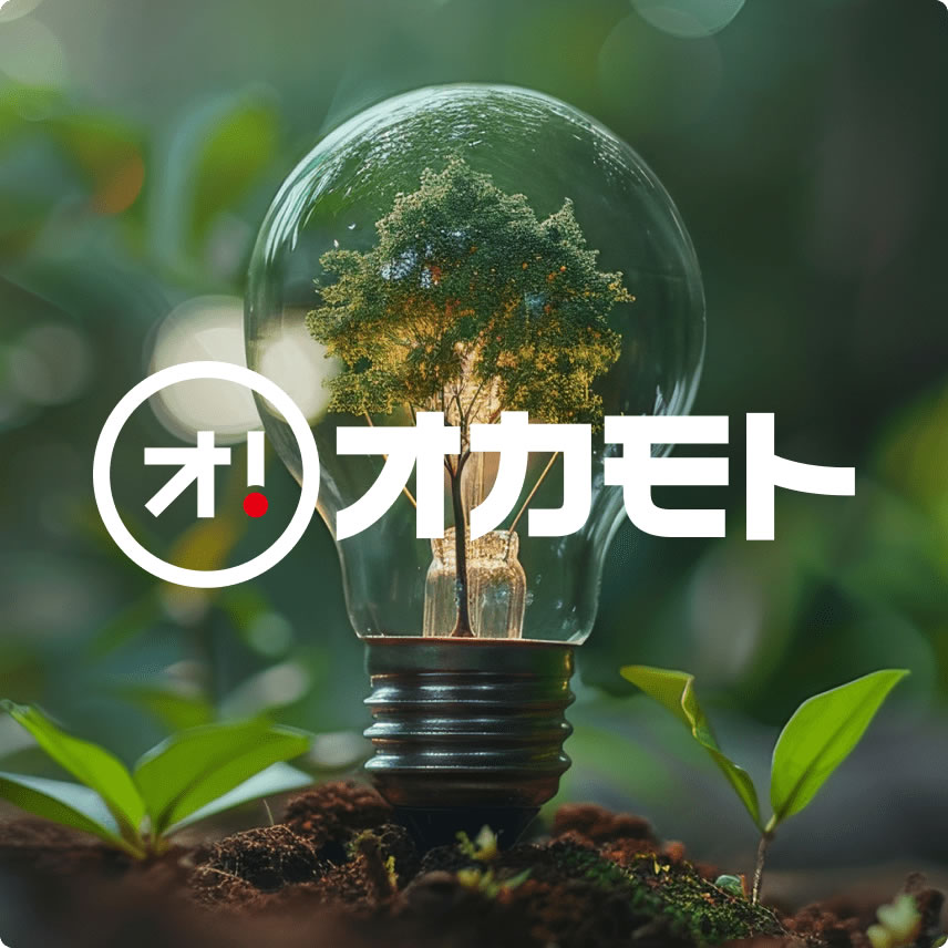 0円でんきは株式会社オカモトが運営しています。